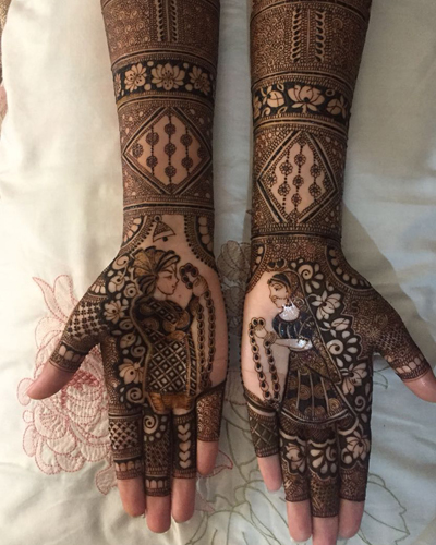 Feet and Bridal Mehandi Art